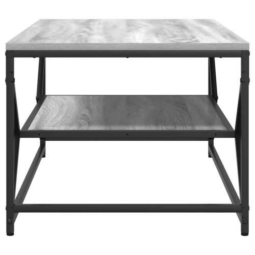 Stolić za kavu s policom Siva Sonoma 90x50x40 cm Konstruirano drvo Cijena