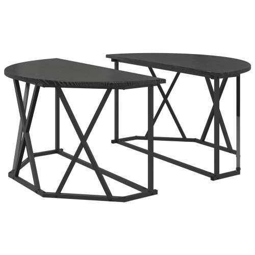 Stolić za kavu Crni Hrast 80x80x42 cm od Konstruiranog drveta Cijena