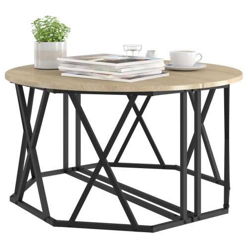 Stolić za kavu Sonoma hrast 80x80x42 cm od inženjerskog drveta Cijena