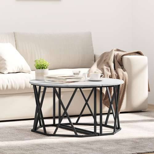 Sivi Sonoma Stolić za kavu 80x80x42 cm od Inženjerskog drva Cijena