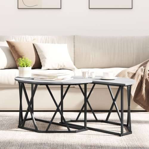 Sivi Sonoma Stolić za kavu 80x80x42 cm od Inženjerskog drva Cijena