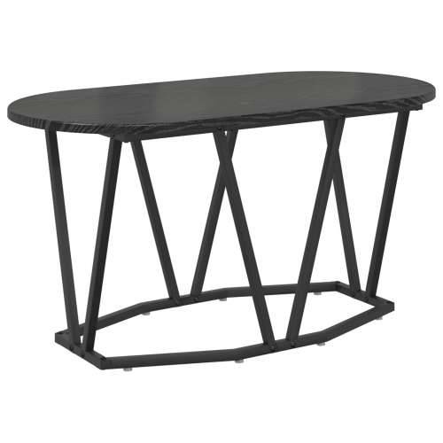 Stolić za kavu Crni Hrast 80x40x40,5 cm Od drva i metala Cijena