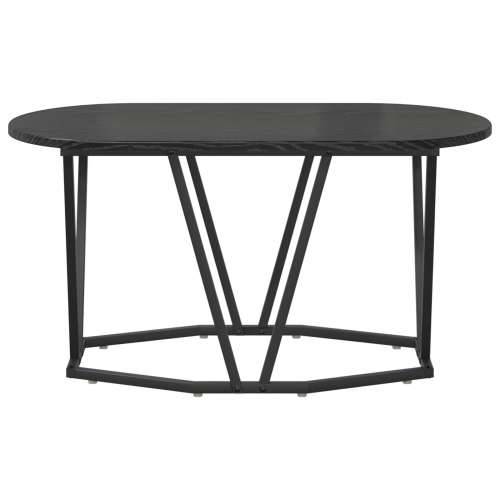 Stolić za kavu Crni Hrast 80x40x40,5 cm Od drva i metala Cijena