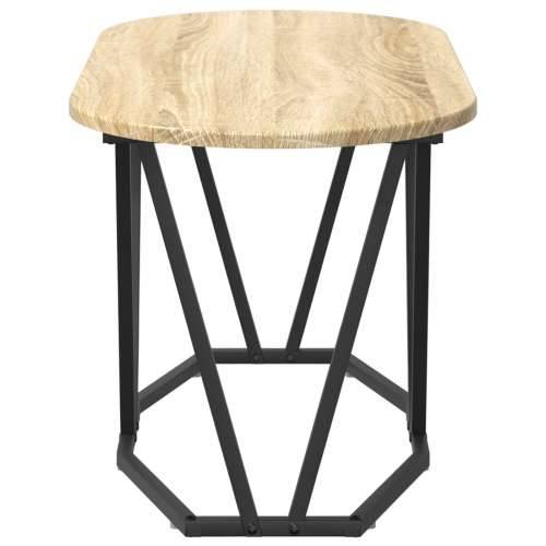 Stolić za kavu Sonoma hrast 80x40x40,5 cm od inženjerskog drva i metala Cijena