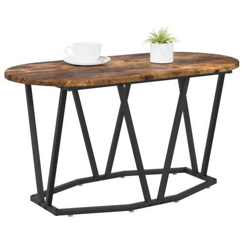 Stolić za kavu od dimljenog hrasta 80x40x40,5 cm, od kompozitnog drva i metala Cijena
