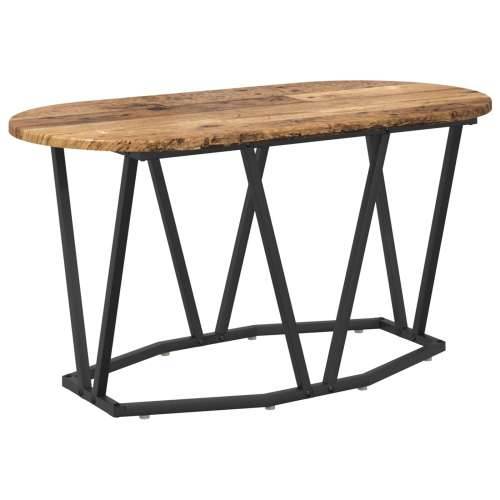 Stolić za kavu od starog drva 80x40x40,5 cm od inženjerskog drveta i metala Cijena