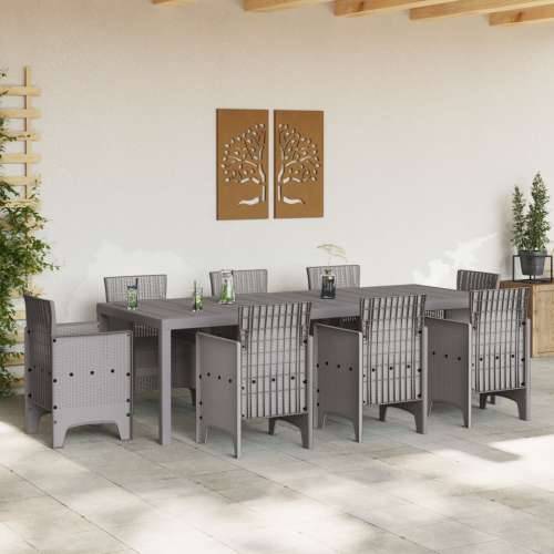 Vrtni Stol Svjetlosiva 250x100x73 cm Poli Ratan Cijena