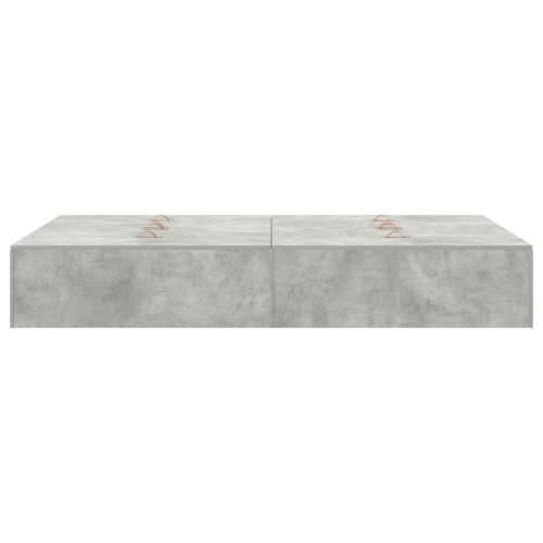 Krevet za pohranu Betonska siva 120x200 cm Cijena