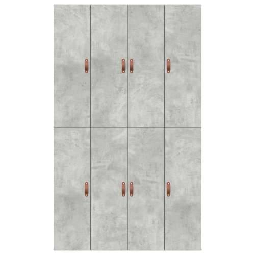 Krevet za pohranu Betonska siva 120x200 cm Cijena