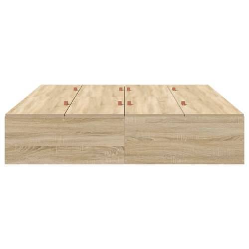 Krevet s prostorom za pohranu Sonoma hrast 140x200 cm Cijena