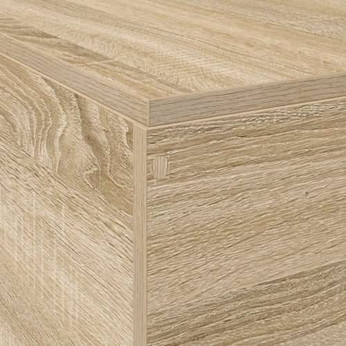 Krevet s prostorom za pohranu Sonoma hrast 140x200 cm Cijena