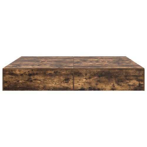 okvir kreveta za pohranu dimenzija 180x200 cm dimljenog hrasta Cijena