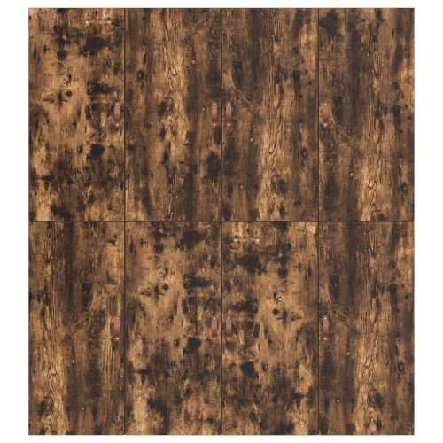 okvir kreveta za pohranu dimenzija 180x200 cm dimljenog hrasta Cijena