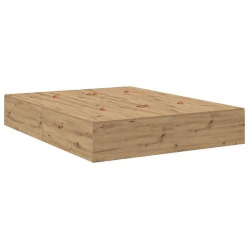 Krevet za pohranu okvir Artisan hrast 135x190 cm Cijena