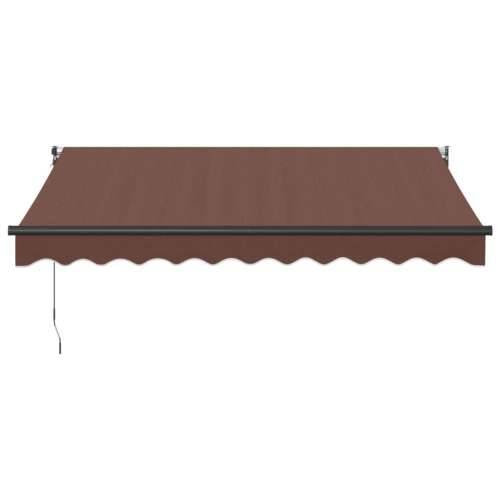 Tenda na ručno uvlačenje smeđa 300 x 250 cm - Smeđa 300 x 250 cm 1 Cijena