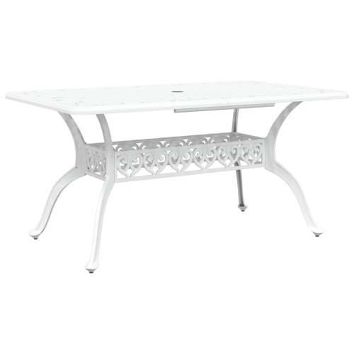 Set od 3 Bijela Lijevani Aluminij 150 x 90 x 72 cm Cijena