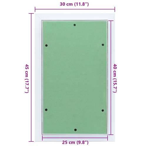 Panel s aluminijskim okvirom i gipsom 250x400 mm Cijena
