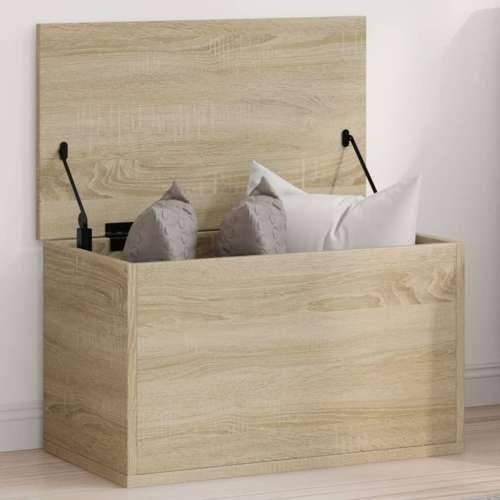 Kutija za pohranu boja hrasta 60x35x35 cm od konstruiranog drva - sonoma hrast 60 x 35 x 35 cm 1 Cijena