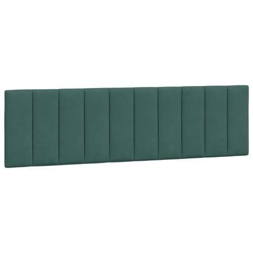 Krevet s madracem tamnozeleni 180x200 cm baršunasti - Tamnozelena 180 x 200 cm Cijena