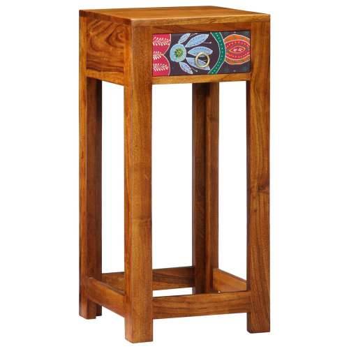 Stalak za telefon 35x35x75 cm od punog drva akacije Cijena