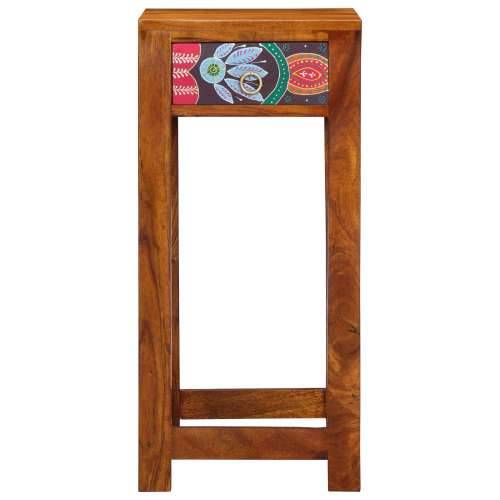 Stalak za telefon 35x35x75 cm od punog drva akacije Cijena