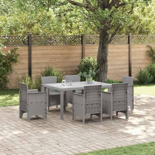 Vrtni Stol Svjetlosiva 150x100x73 cm Poliratn Cijena