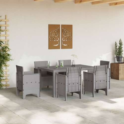 Vrtni Stol Svjetlosiva 150x100x73 cm Poliratn Cijena