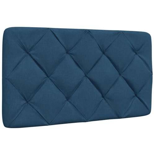 Krevet s madracem plavi 90 x 200 cm od tkanine - Plava 90 x 200 cm Cijena