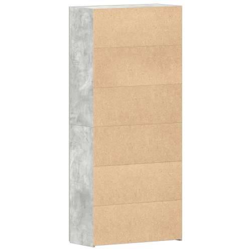 Ormar za cipele Betonski sivi 80x35,5x180 cm Konstruirano drvo Cijena