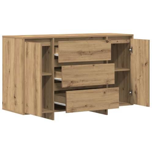 Sideboard Artisan Oak 120x41x75 cm Konstruirano drvo Cijena