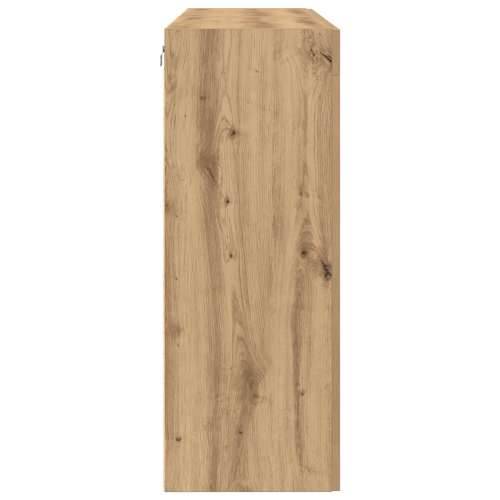 Zidni Kabinet Set od 2 Hrast Konstruirano drvo 139 x 34 x 90 cm Cijena