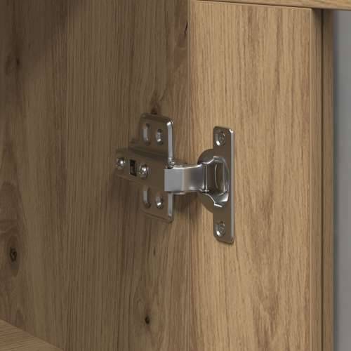 Zidni Kabinet Set od 2 Hrast Konstruirano drvo 139 x 34 x 90 cm Cijena
