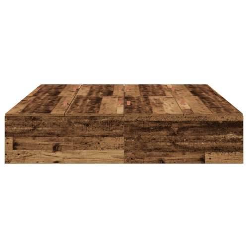 Krevet s prostorom za pohranu Stari drvo 160x200 cm Cijena