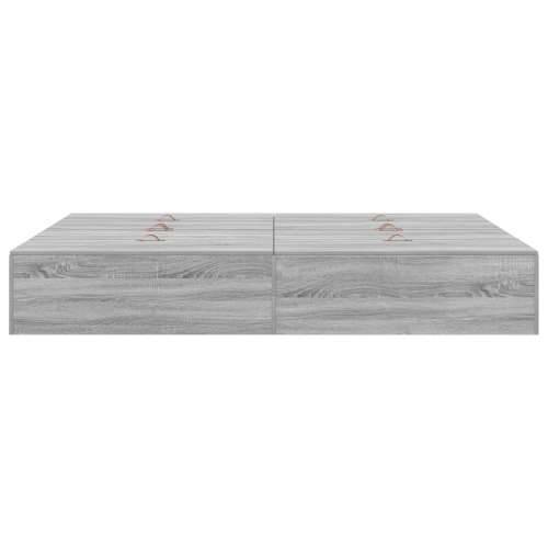 KREVET S PROSTOROM ZA POHRANU SIVI SONOMA 140x190 cm Cijena
