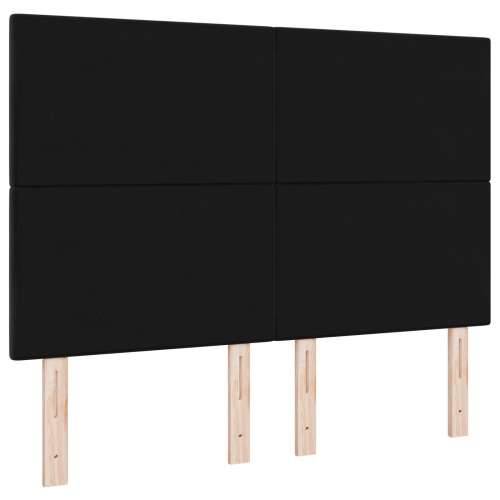 Uzglavlje s tipkama, crno, 140 cm, baršun Cijena