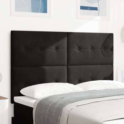 LED uzglavlje Crno 72 cm Baršun Cijena