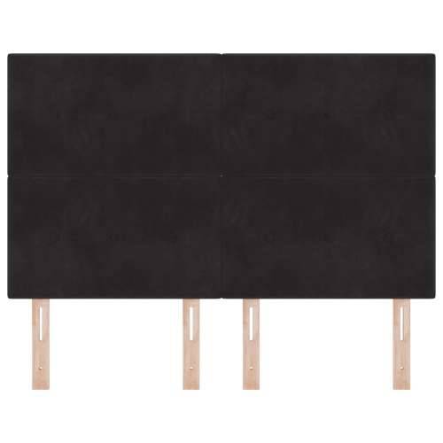 LED uzglavlje Crno 72 cm Baršun Cijena