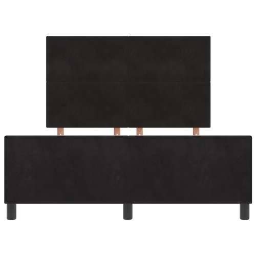 Krevet Crna 140x200 cm Baršun Cijena