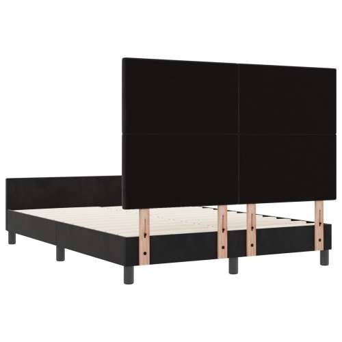 Krevet Crna 140x200 cm Baršun Cijena