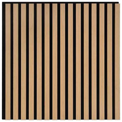 Akustične zidne ploče 8 kom letvica 60,5x60 cm hrastov furnir Prirodna 1 Cijena