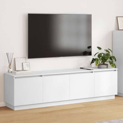 TV komoda s LED bijela 180x38x49 cm konstruirano drvo Cijena