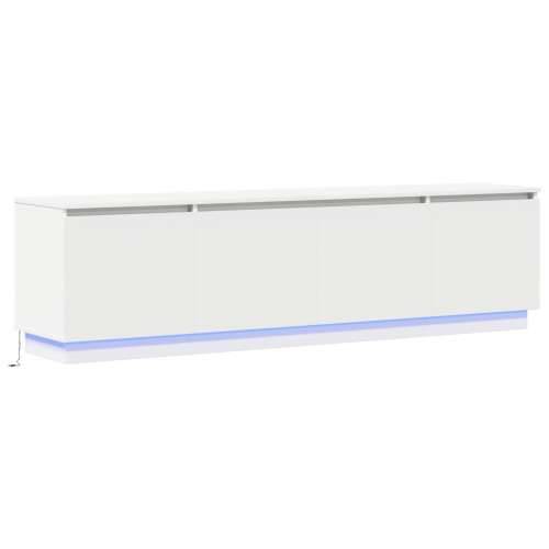 TV komoda s LED bijela 180x38x49 cm konstruirano drvo Cijena