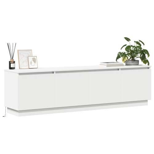 TV komoda s LED bijela 180x38x49 cm konstruirano drvo Cijena