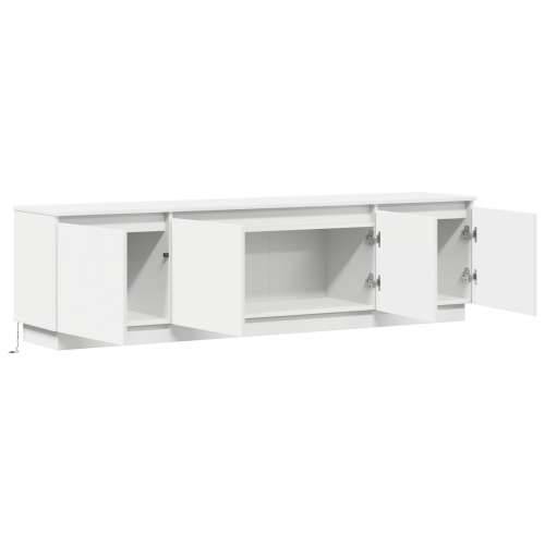 TV komoda s LED bijela 180x38x49 cm konstruirano drvo Cijena