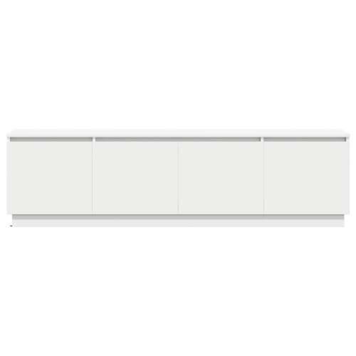 TV komoda s LED bijela 180x38x49 cm konstruirano drvo Cijena