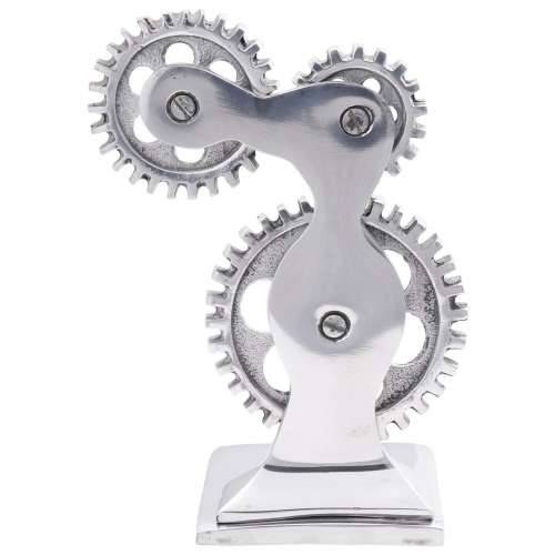 Držači za knjige 2 kom Srebrna 10x10x22 cm Aluminij Cog Cijena