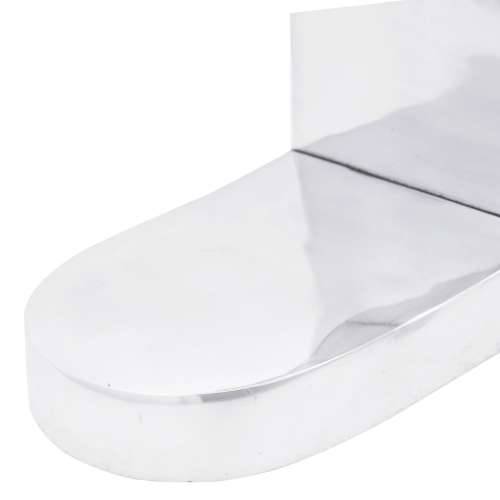 Držači za knjige 2 kom Srebrni 17x15x27 cm Aluminij Bull Cijena