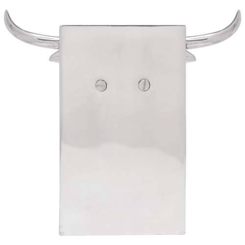 Držači za knjige 2 kom Srebrna 21,5x15,5x20 cm Aluminij Bull Cijena