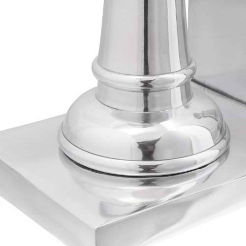 Držači za knjige 2 kom Srebrna 11x12x19,5 cm Aluminij Chess Cijena