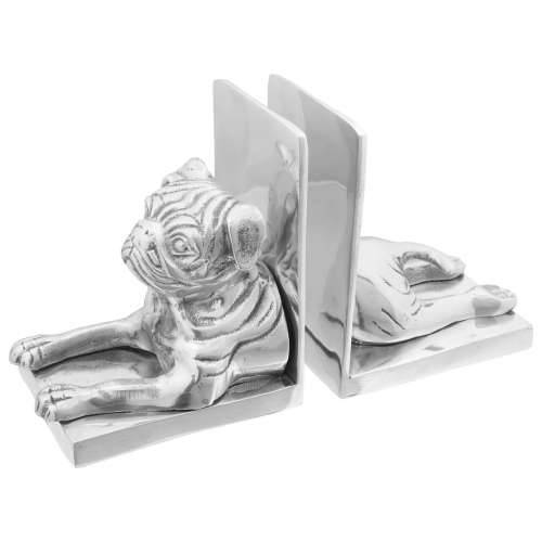 Držači za knjige 2 kom Srebrna 12x15x18 cm Aluminij Cijena